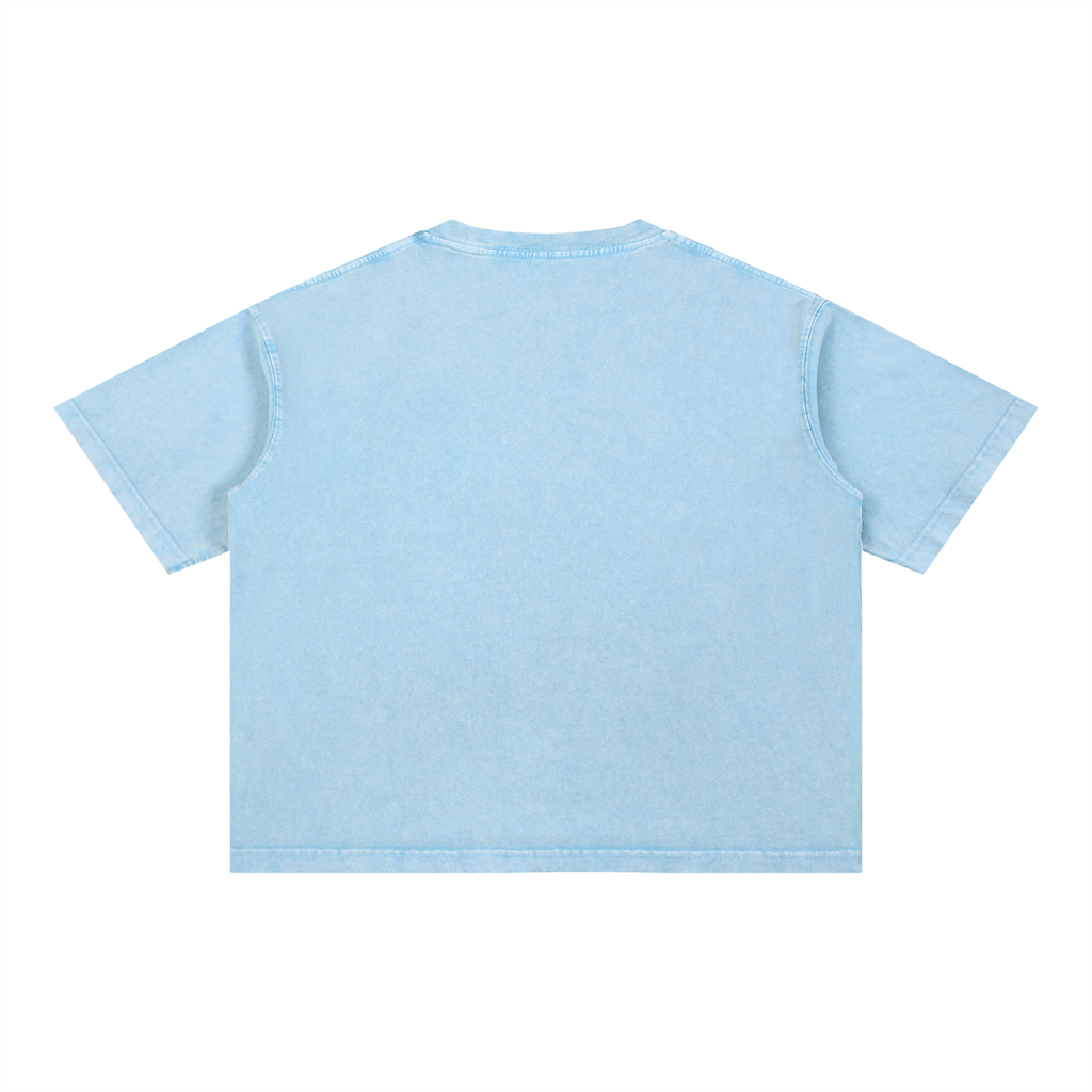 Easy Dragon Mineral Wash Boxy Cotton T-Shirt